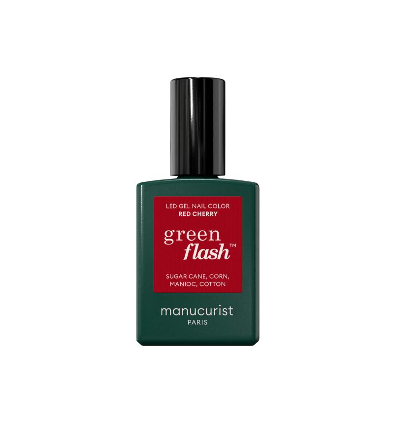 Vernis Green Flash Red Cherry