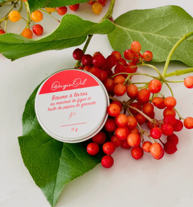 Feigen-Granatapfel-Lippenbalsam