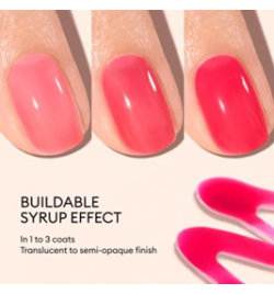Vernis Jelly Pomme d'amour