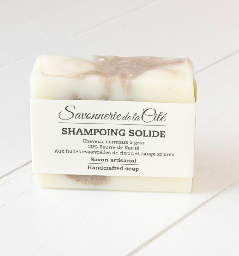 Shampoing Solide Sauge-Citron