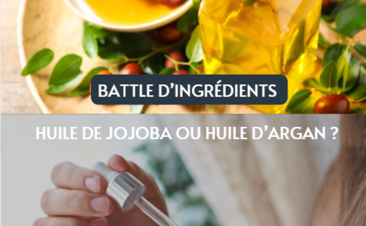 Huile de Jojoba ou Huile d'argan