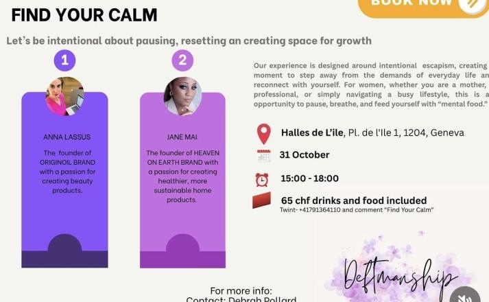 Worshop Find your Calm