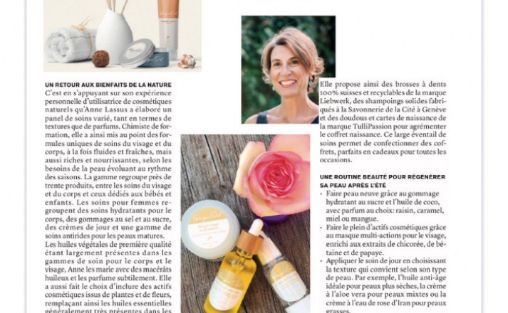 OriginOil chez Marie Claire Suisse