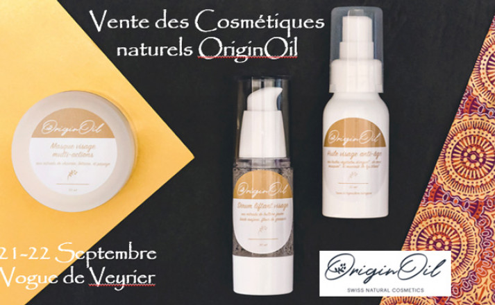 Vente des cosmétiques naturels OriginOil